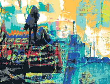 Print of Modern Cities Printmaking by Shay Culligan