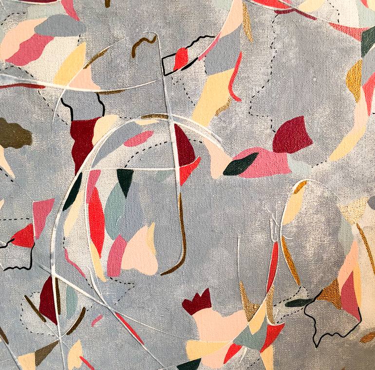 Original Abstract Painting by Alix Debleue