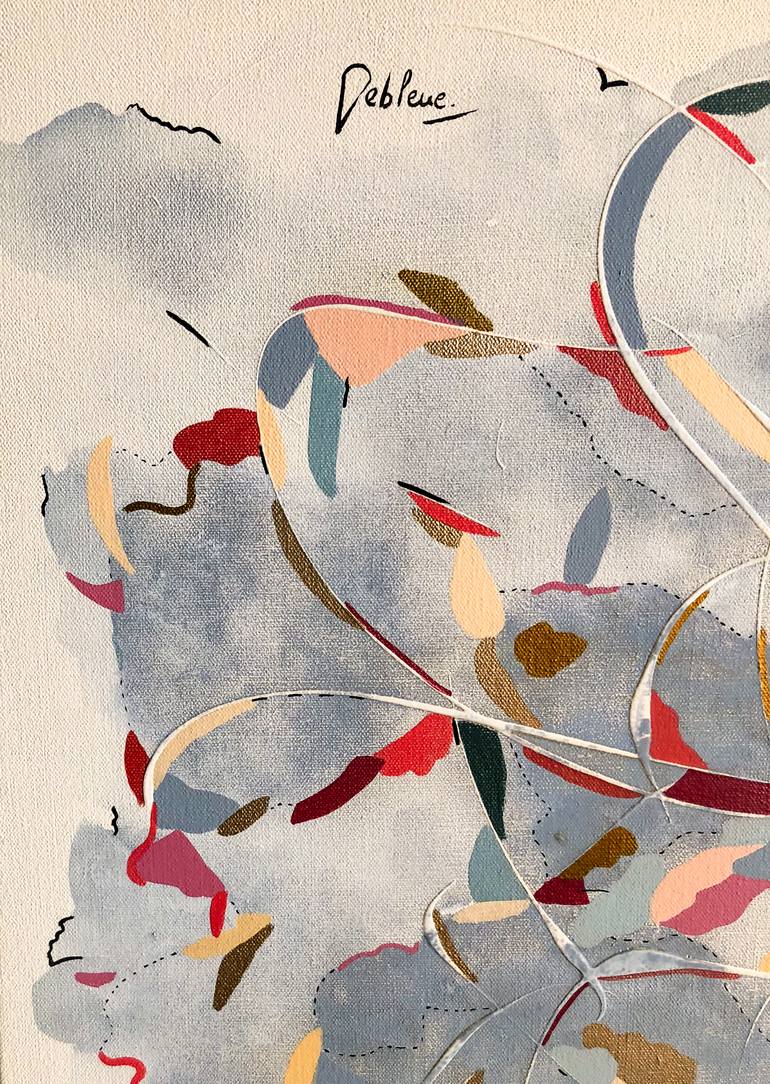 Original Abstract Painting by Alix Debleue