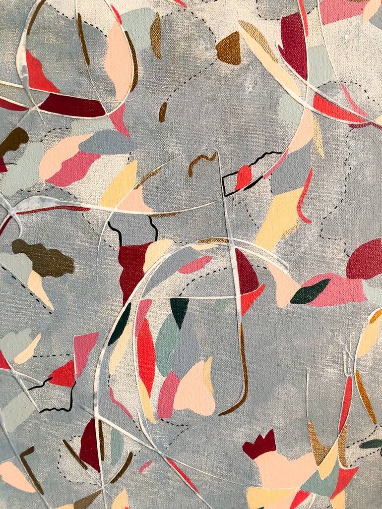 Original Abstract Painting by Alix Debleue
