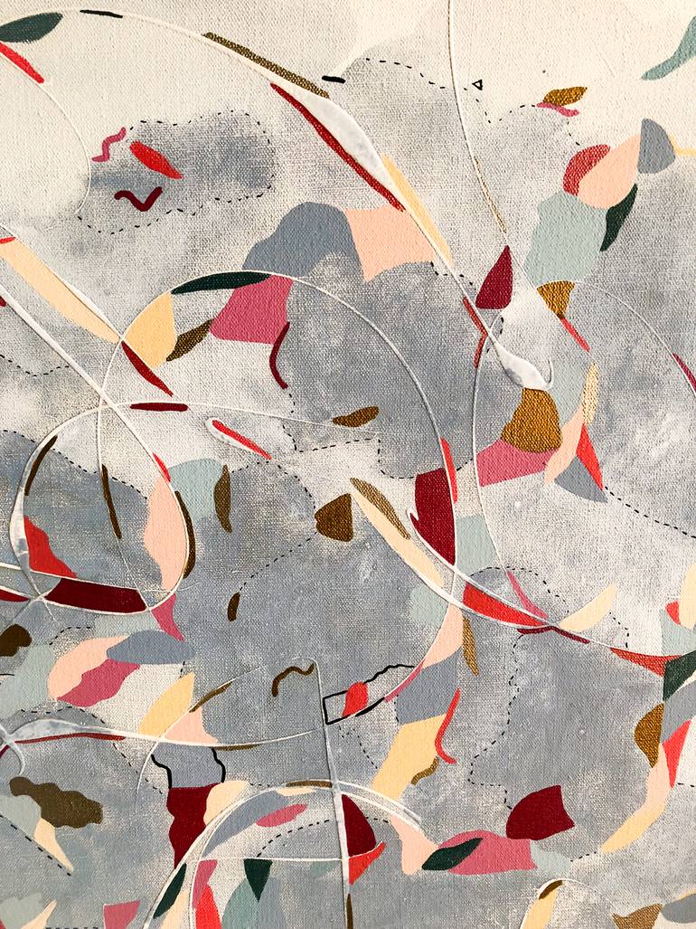 Original Abstract Painting by Alix Debleue