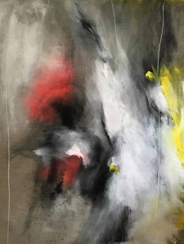 Original Abstract Expressionism Abstract Paintings by Silvia Füzik