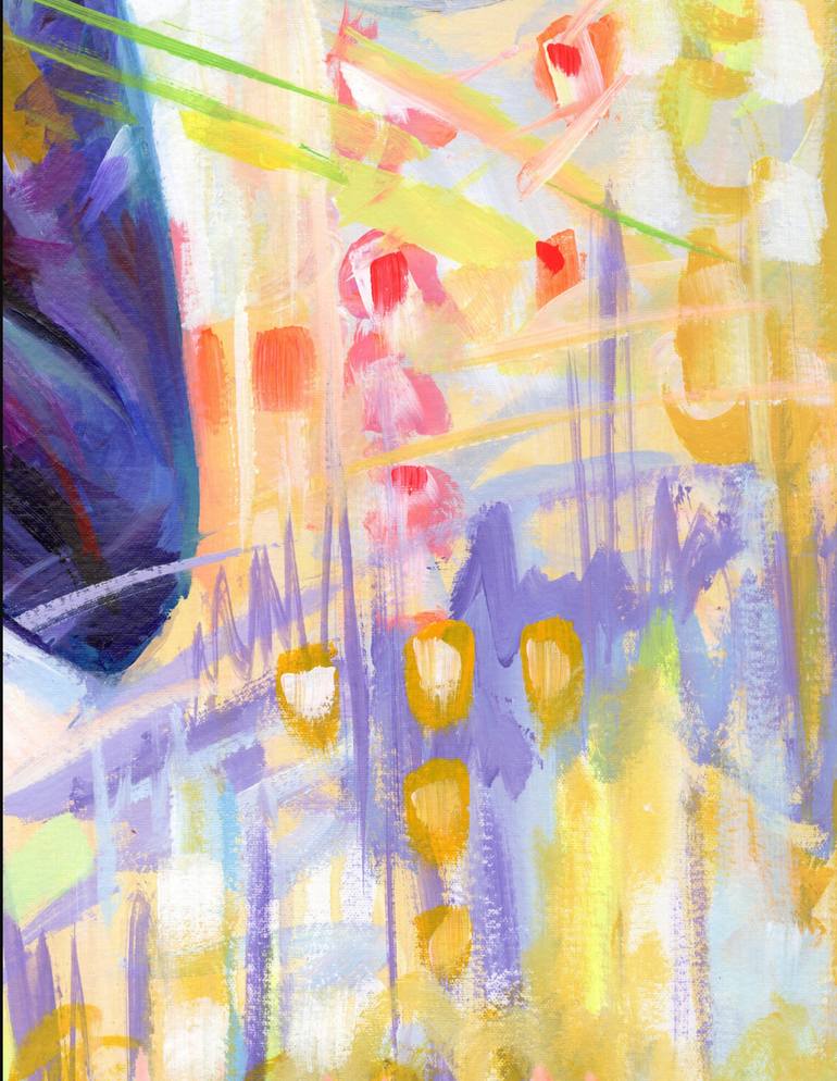 Original Expressionism Women Painting by Leon Devenice