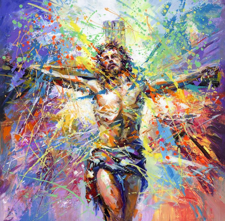 Print of Abstract Religion Paintings by Leon Devenice