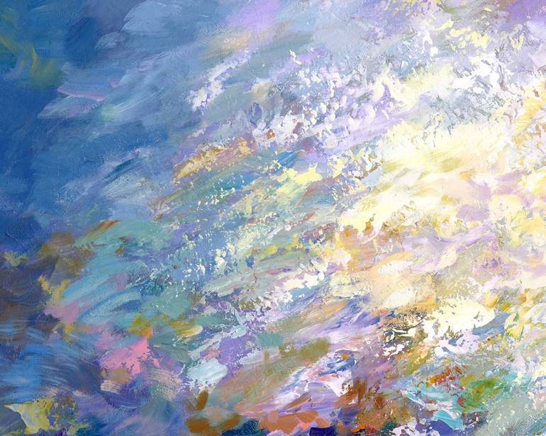 Original Impressionism Seascape Painting by Leon Devenice