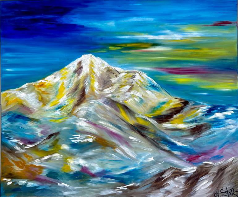 Original Abstract Nature Painting by Natalia Starigina