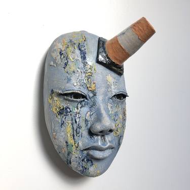 Slow Down (ceramic wall mask) thumb