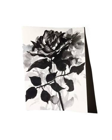 Original Floral Drawing by Matt Huynh