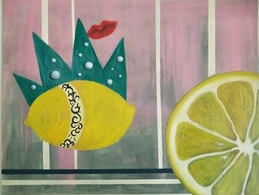Print of Conceptual Food & Drink Paintings by Aida Aichik