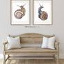Snail 01 &amp; Snail 02 - Couple of snails framing example 
