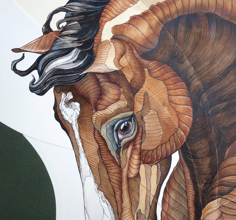 Original Figurative Animal Painting by Irene Meniconi