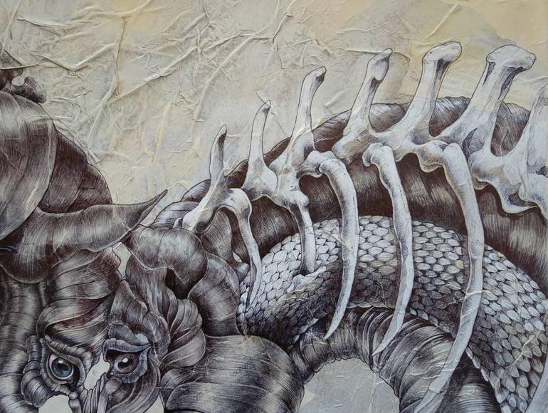 Original Figurative Animal Painting by Irene Meniconi