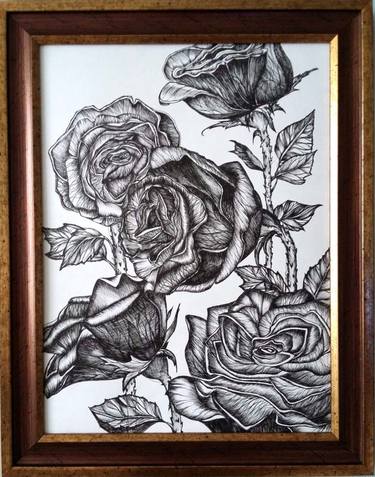 Dark roses thumb