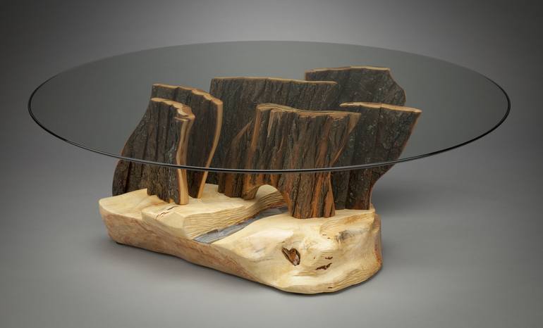 Formations Coffee Table Sculpture By, Natural Material Coffee Tables