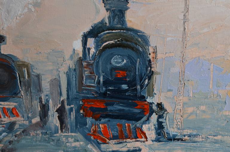 Original Expressionism Travel Painting by Andriy Kreminskiy