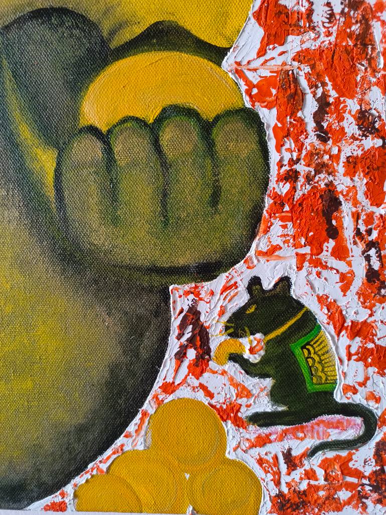 Original Figurative Religion Painting by Juhi Gupta