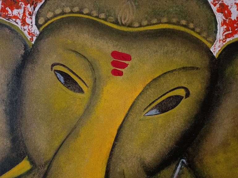 Original Figurative Religion Painting by Juhi Gupta