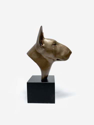 Bull Terrier Sculpture thumb