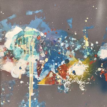 Print of Abstract Floral Paintings by Martha Kumari Meagher