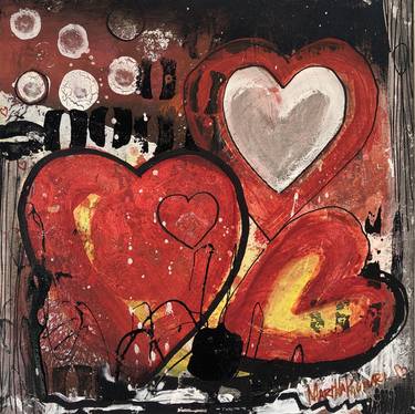 Original Pop Art Love Paintings by Martha Kumari Meagher