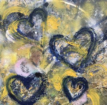 Print of Abstract Love Paintings by Martha Kumari Meagher