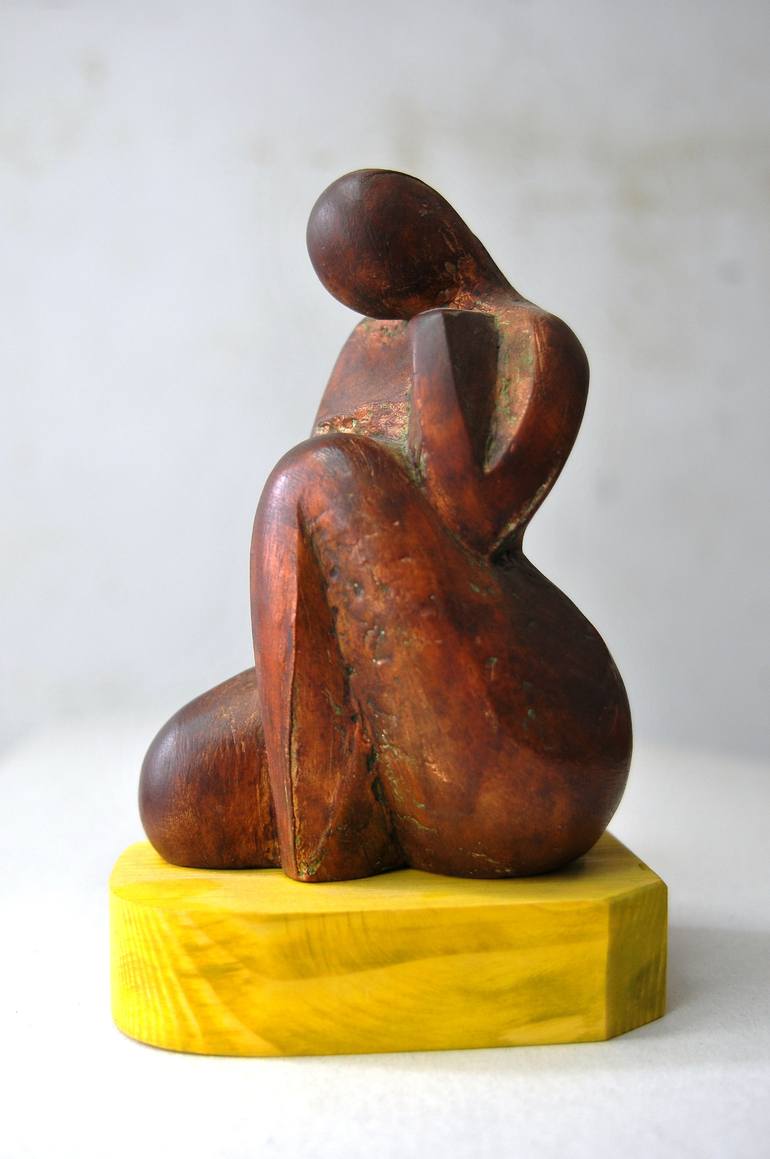 Original Abstract Women Sculpture by Pavlo Myziuk