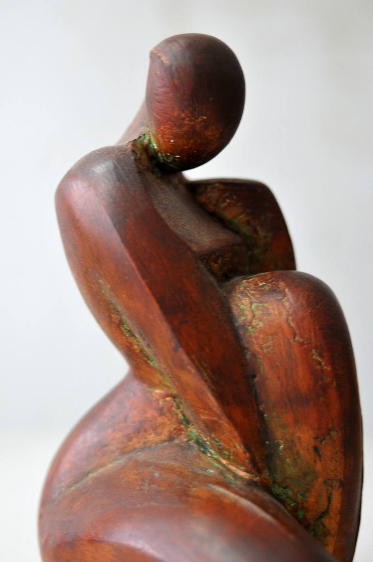 Original Abstract Women Sculpture by Pavlo Myziuk