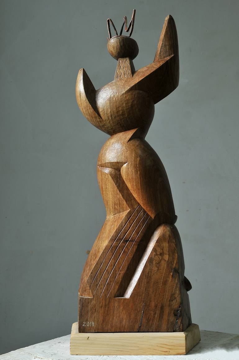 Original Abstract Women Sculpture by Pavlo Myziuk