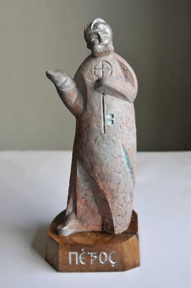 Original Abstract Religious Sculpture by Pavlo Myziuk