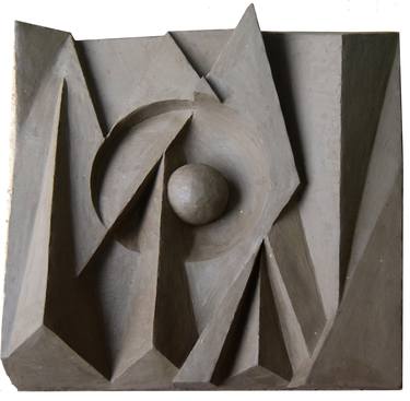 Original Cubism Abstract Sculpture by Pavlo Myziuk