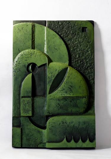 Original Abstract Expressionism Abstract Sculpture by Pavlo Myziuk