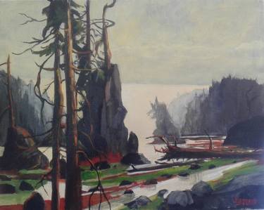 Original Impressionism Landscape Paintings by Richard Brodeur