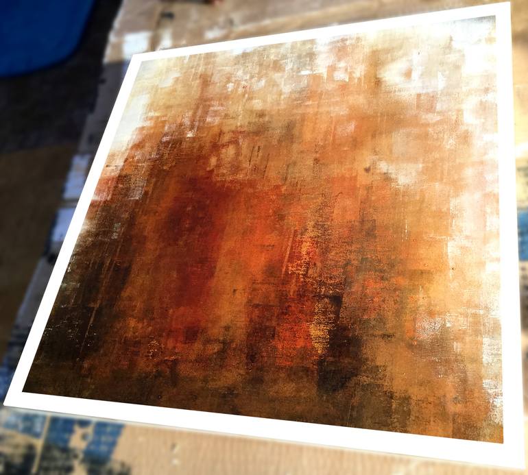 Original Abstract Expressionism Abstract Painting by Francois Haguier