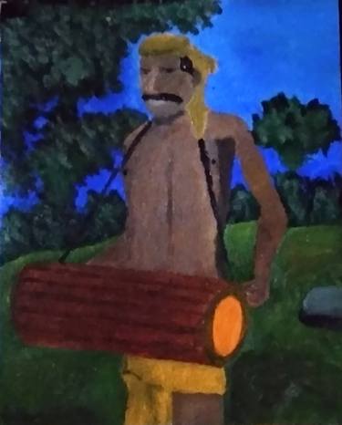 Print of Figurative Culture Paintings by Devendra Patel