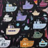 Psychedelic Boats by Sam Mathers