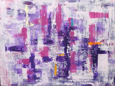 Original Abstract Paintings by Dimitrin Pyuskyuliev