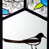Free Bird by Zmiy Vasyl - stained-glass window
