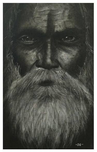 Print of Photorealism Portrait Drawings by Demin George