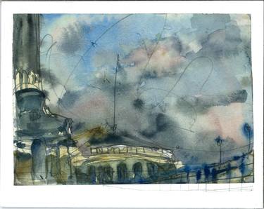 Print of Expressionism Architecture Paintings by Tanya Cheprasova