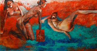 Print of Fine Art Erotic Paintings by Tanya Cheprasova