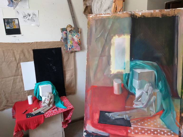 Original Illustration Still Life Painting by Tanya Cheprasova