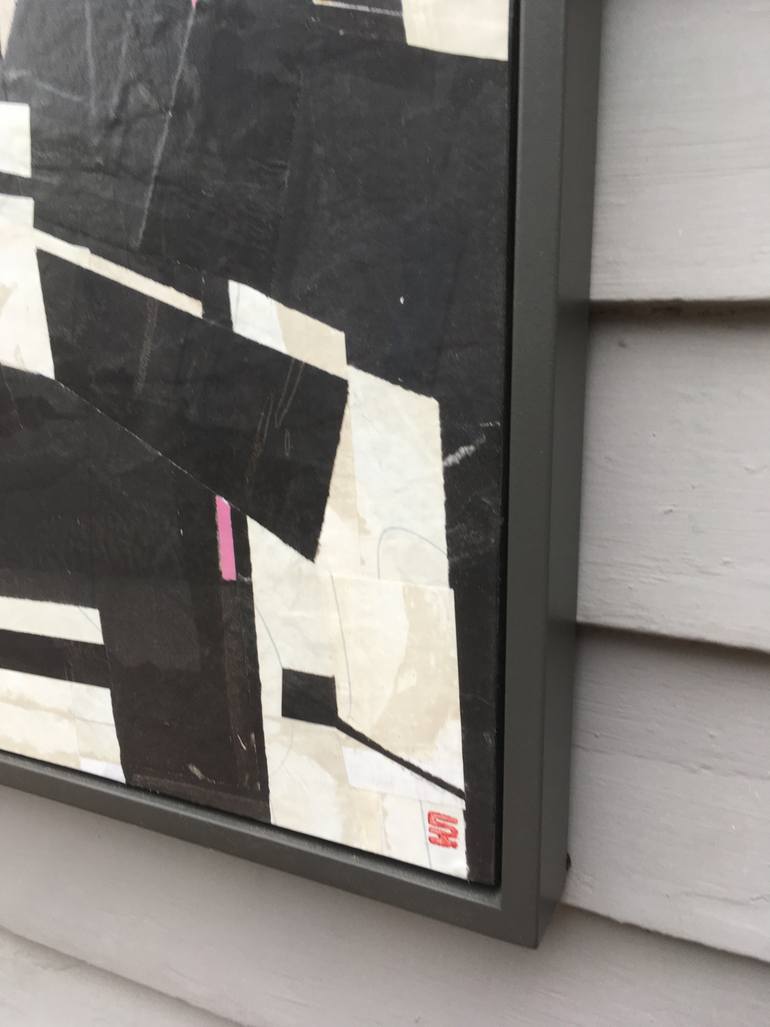 Original Expressionism Abstract Collage by Scot Herries