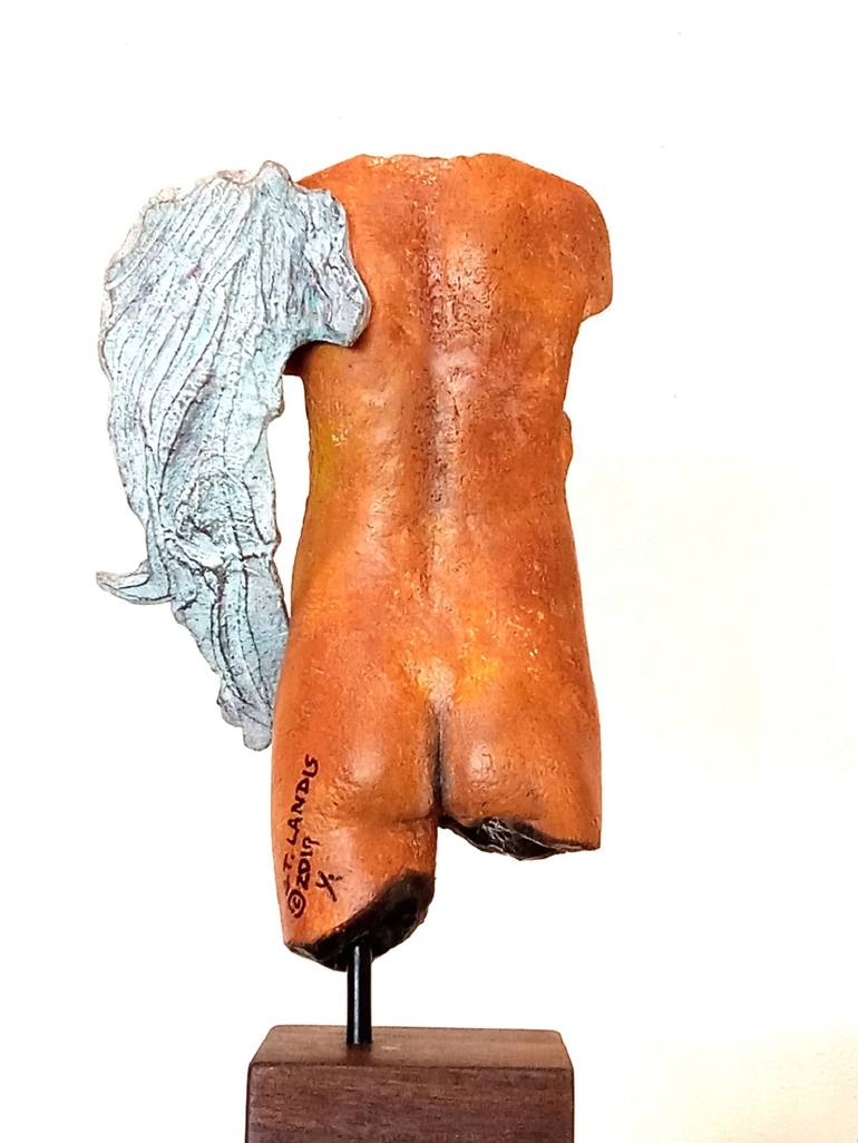 Original Figurative Nude Sculpture by Stephen Landis