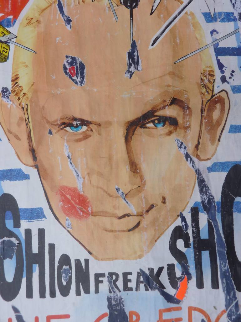 Original Pop Art Pop Culture/Celebrity Collage by Fwed From France