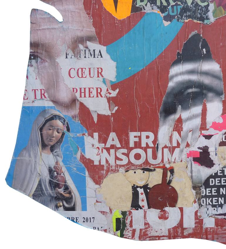 Original Street Art Other Collage by Fwed From France