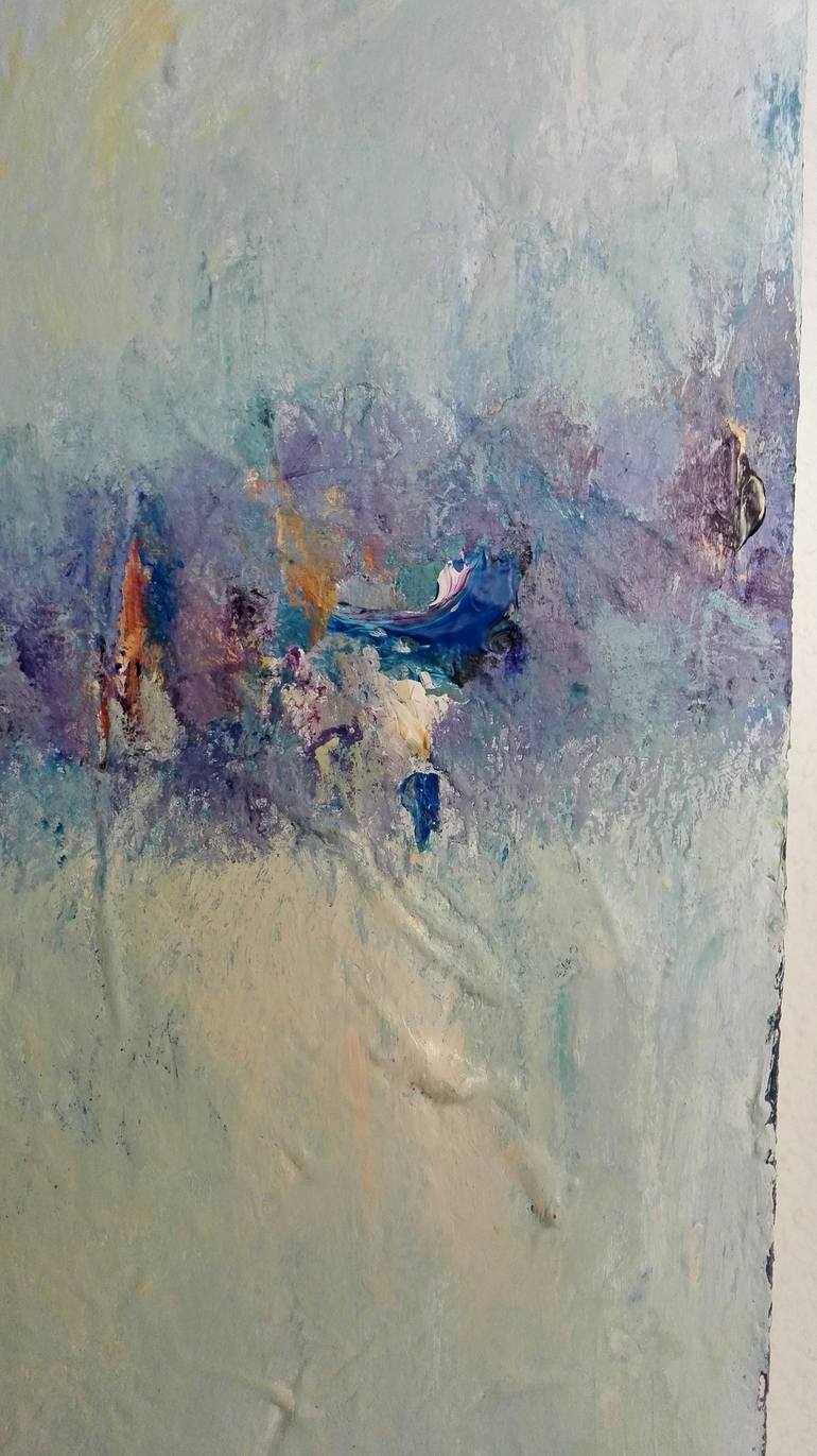 Original Abstract Expressionism Abstract Painting by Mimi Logan