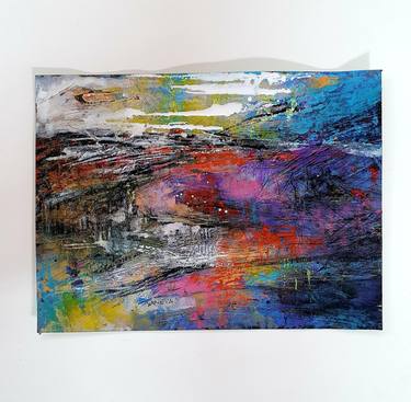 Print of Abstract Paintings by Nora Nikolova Ficcadenti