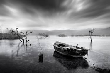 Print of Minimalism Boat Photography by George Digalakis