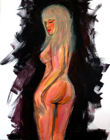 Print of Erotic Paintings by Stephanie Clarkson