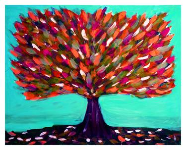 Print of Tree Paintings by Stephanie Clarkson